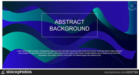 Fluid flow background wave pattern summer Vector Image