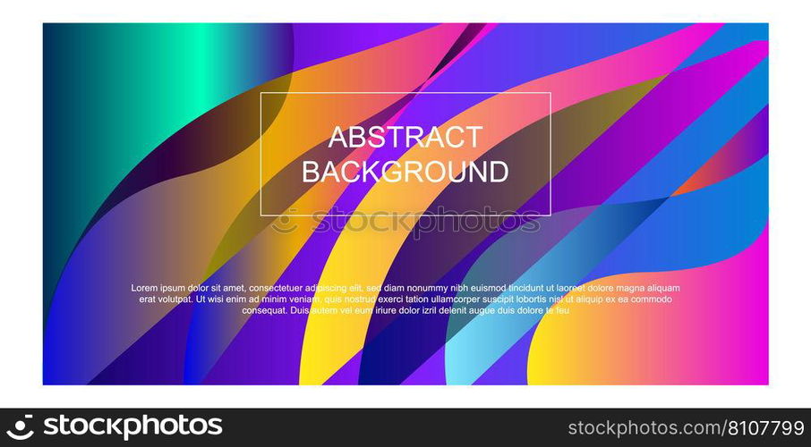 Fluid flow background wave pattern summer Vector Image
