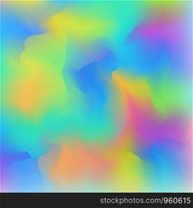 Fluid flowing colorful background. Abstract brush painting color. Vector illustration