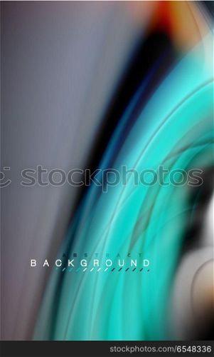 Fluid liquid colors design, colorful marble or plastic wavy texture background, glowing multicolored elements on black, for business or technology presentation or web brochure cover design, wallpaper. Fluid liquid colors design, colorful marble or plastic wavy texture background, glowing multicolored elements on black, for business or technology presentation or web brochure cover design, wallpaper, vector illustration