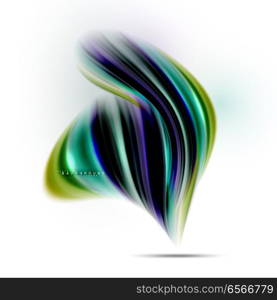 Fluid liquid mixing colors concept on light grey background, wave and swirl curve flow line, trendy abstract layout template for business presentation, app wallpaper banner, poster or wallpaper. Fluid liquid mixing colors concept on light grey background, wave and swirl curve flow line, trendy abstract layout template for business presentation, app wallpaper banner, poster or wallpaper. Vector illustration