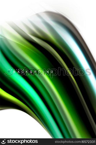Fluid liquid mixing colors concept on light grey background, wave and swirl curve flow line, trendy abstract layout template for business presentation, app wallpaper banner, poster or wallpaper. Fluid liquid mixing colors concept on light grey background, wave and swirl curve flow line, trendy abstract layout template for business presentation, app wallpaper banner, poster or wallpaper. Vector illustration