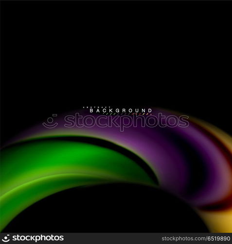 Fluid mixing colors vector wave abstract background design. Colorful mesh waves. Fluid mixing colors vector wave abstract background design. Colorful mesh waves. Vector illustration