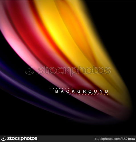 Fluid mixing colors vector wave abstract background design. Colorful mesh waves. Fluid mixing colors vector wave abstract background design. Colorful mesh waves. Vector illustration