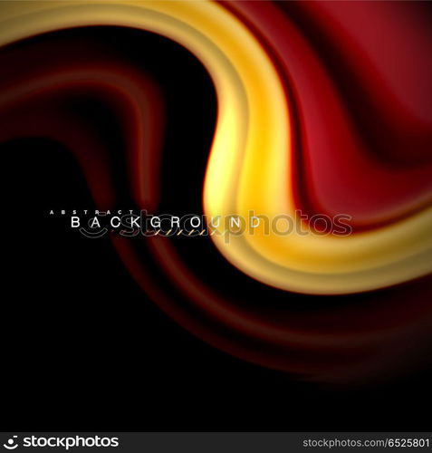 Fluid mixing colors vector wave abstract background design. Colorful mesh waves. Fluid mixing colors vector wave abstract background design. Colorful mesh waves. Vector illustration