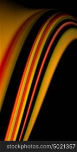Fluid rainbow colors on black background, vector wave lines and swirls. Fluid rainbow colors on black background, vector wave lines and swirls, artistic illustration for presentation, app wallpaper, banner or poster