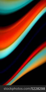 Fluid rainbow colors on black background, vector wave lines and swirls. Fluid rainbow colors on black background, vector wave lines and swirls, artistic illustration for presentation, app wallpaper, banner or poster