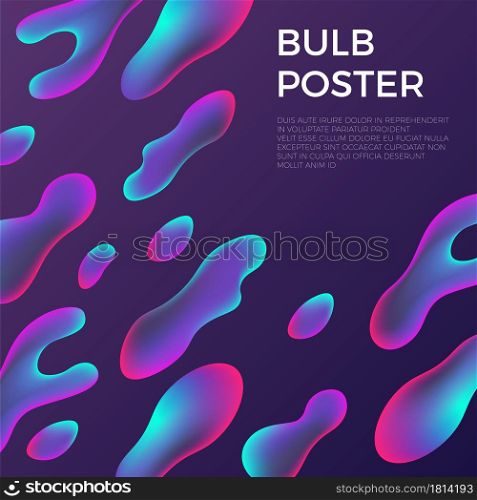 Fluid shapes. Abstract poster, liquid contemporary elements background. Modern colorful space vector banner. Illustration fluid contemporary banner. Fluid shapes. Abstract poster, liquid contemporary elements background. Modern colorful space vector banner
