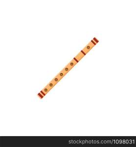 Flute icon flat style simple design. Vector eps10