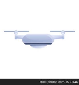 Fly drone remote control icon. Cartoon of fly drone remote control vector icon for web design isolated on white background. Fly drone remote control icon, cartoon style