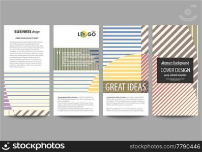 Flyers set, modern banners. Business templates. Cover design template, easy editable abstract vector layouts. Minimalistic design with lines, geometric shapes forming beautiful background.. Flyers set, modern banners. Business templates. Cover template, easy editable abstract vector layouts. Minimalistic design with lines, geometric shapes forming beautiful background.
