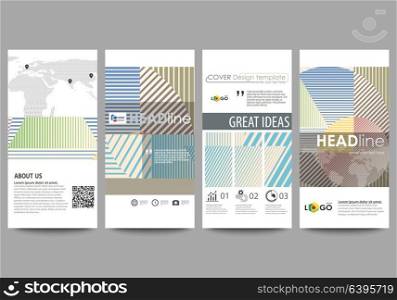 Flyers set, modern banners. Business templates. Cover template, easy editable abstract vector layouts. Minimalistic design with lines, geometric shapes forming beautiful background.. Flyers set, modern banners. Business templates. Cover design template, easy editable abstract vector layouts. Minimalistic design with lines, geometric shapes forming beautiful background.