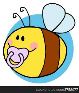 Flying Baby Bee Character