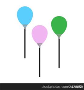 flying balloon vector illustration design