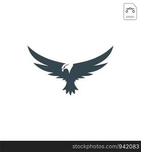 flying eagle logo template vector illustration. flying eagle logo template vector illustration and inspiration