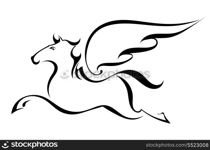 Flying pegasus