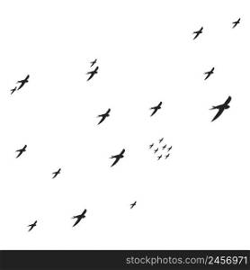 flying swallow icon .vector illustration design.