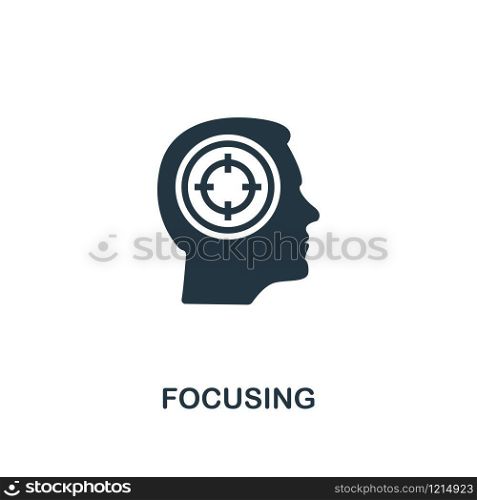 Focusing icon. Creative element design from productivity icons collection. Pixel perfect Focusing icon for web design, apps, software, print usage.. Focusing icon. Creative element design from productivity icons collection. Pixel perfect Focusing icon for web design, apps, software, print usage