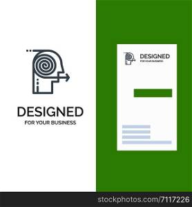 Focusing Solutions, Business, Effort, Focus, Focusing Grey Logo Design and Business Card Template