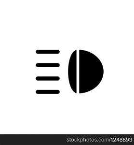 Fog light icon design vector template