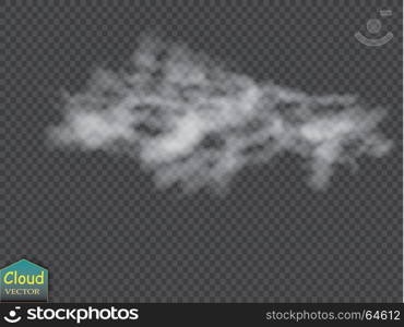 Fog or smoke isolated transparent special effect. White vector cloudiness, mist or smog background.. Fog or smoke isolated transparent special effect. White vector cloudiness, mist or smog background. Vector illustration