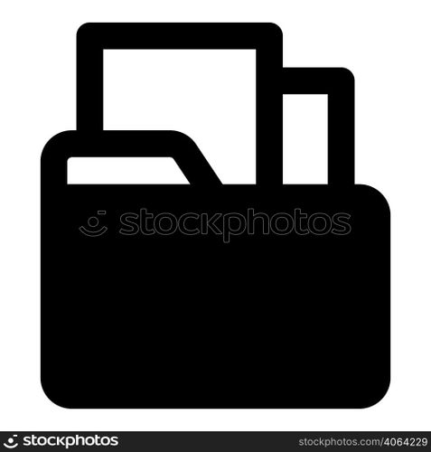 Folder a virtual storage for documents.