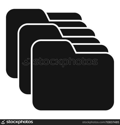 Folder backup icon simple vector. Data cloud. Digital file. Folder backup icon simple vector. Data cloud