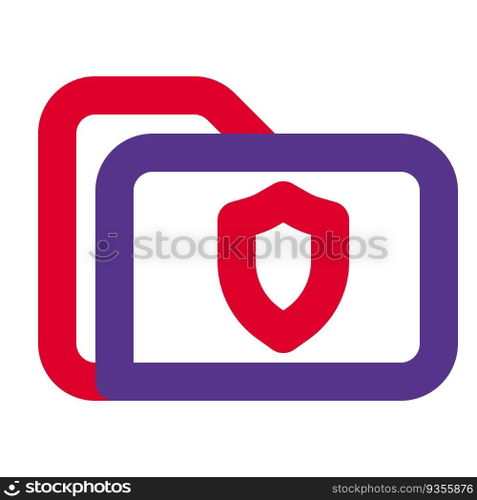 Folder encrypted for data protection
