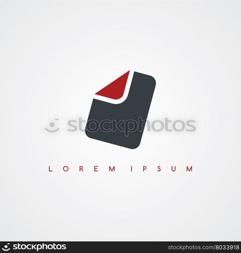 folder file icon sign logotype. folder file icon sign logotype theme vector art illustration