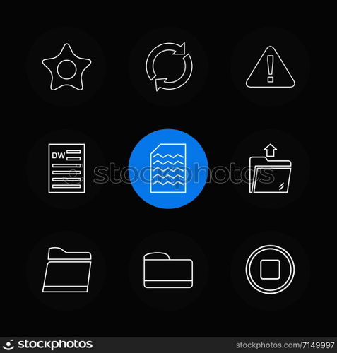 folder , files , directory , search , code , cation , play , pause , stop , upload , camera , icon, vector, design,  flat,  collection, style, creative,  icons , document , image , 
