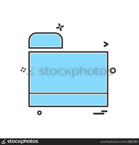 Folder icon design vector