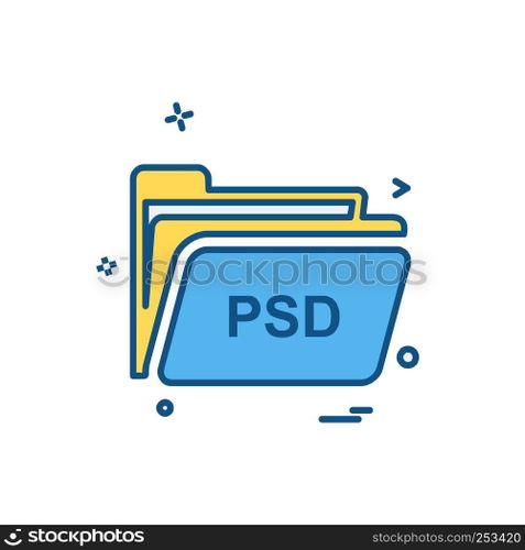 Folder icon design vector