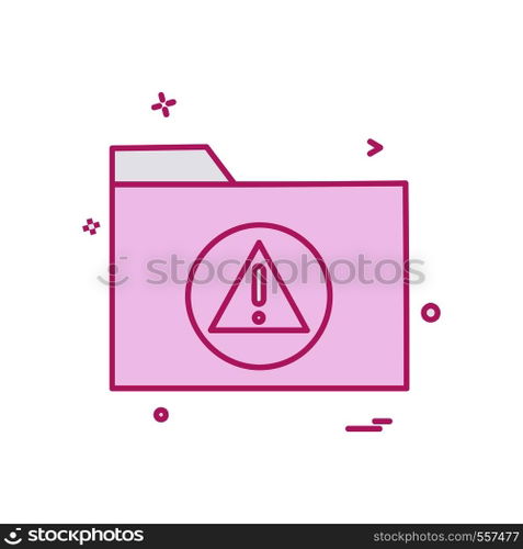 Folder icon design vector
