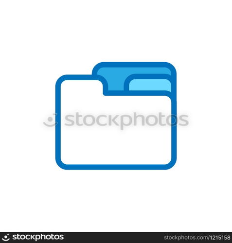 Folder icon design vector template