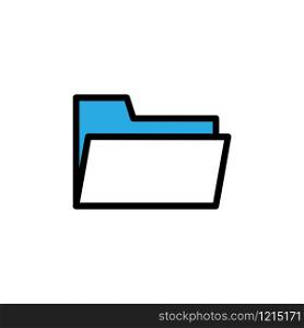 Folder icon design vector template