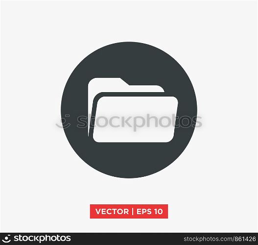 Folder Icon Vector Illustration