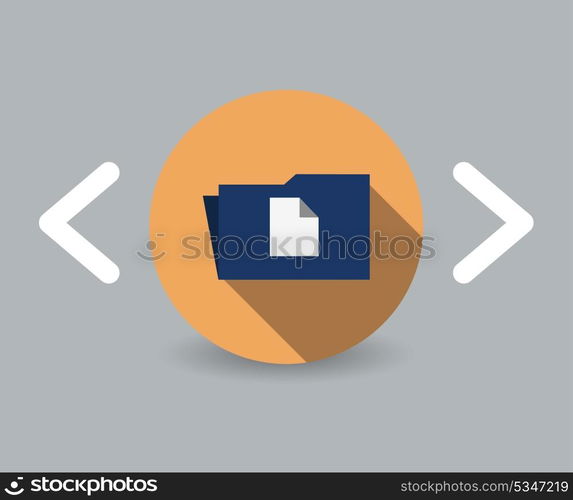folder with documents icon