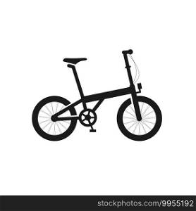 Folding bike graphic vector illustration logo design inspiration 