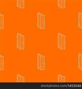 Folding door pattern vector orange for any web design best. Folding door pattern vector orange