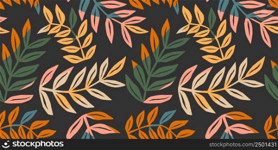 Folk floral seamless pattern. Modern abstract design for paper, cover, fabric, pacing and other users. Folk floral seamless pattern. Modern abstract design for paper, cover, fabric, pacing and other