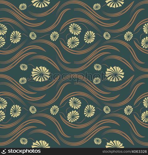 Folk flowers print Floral pattern Ethnic art