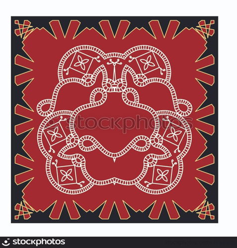 Folk, Tribal Design, Motif, Wall Painting