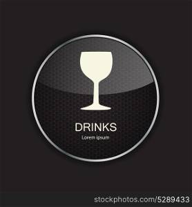 Food and drink metal application icons