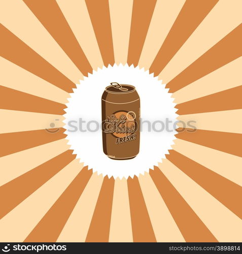 food and drink theme graphic art vector illustration. food and drink theme