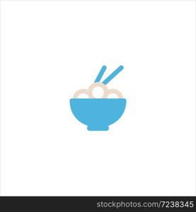 food bowl icon flat vector logo design trendy illustration signage symbol graphic simple