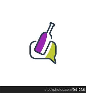 food chef logo design vector icon element, logo set download. food chef logo design vector icon element