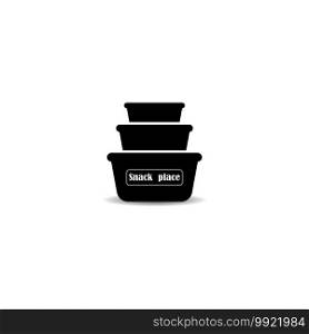 food container icon vector illustration design