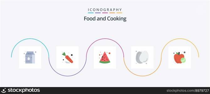 Food Flat 5 Icon Pack Including . meal. pizza. food. healthy food
