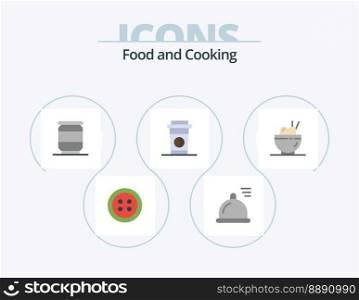 Food Flat Icon Pack 5 Icon Design. . . soda. rice. chinese