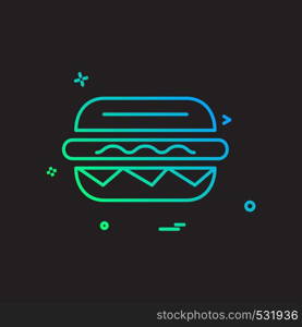 Food icon design vector